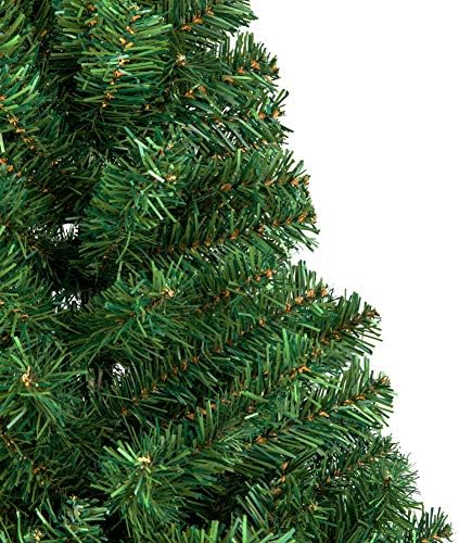 Yayq 8ft zelena božićna stabla premium smreka, sa čvrstim metalnim nogama 1138 savjeta Xmas stablo za kućne uredske