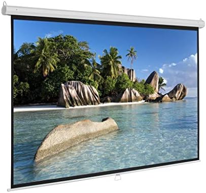 WSSBK ručni zaslon za izvlačenje projektora 60 72 84 100 inča 4: 3 HD širokog ekrana za automatsko