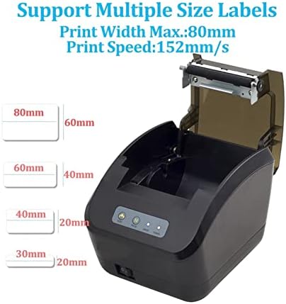 Label barkodni štampač Thermal Printer Printer 20mm do 80 mm sa Bluetooth WiFi bežičnim printernim printerom