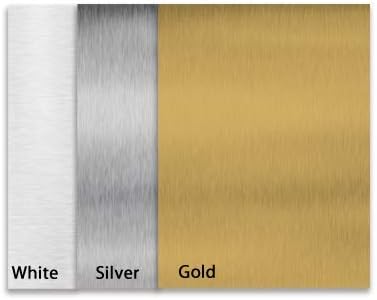 6 komada zlatni aluminijum 20x30cm A4 dye sublimacija prazan toplinski press Termički prenos graviran