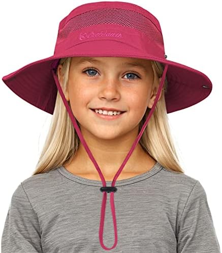 Dječiji šešir za sunčanje za djevojčice dječake Vanjska prozračna zaštita od sunca UPF 50+ kapa sa širokim