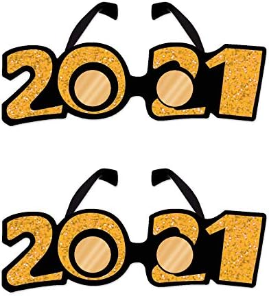 Beistle 2CC 2021 Naočale sa gorkim novim naočale za novogodišnju noć i maturu - zabavno snabdijevanje
