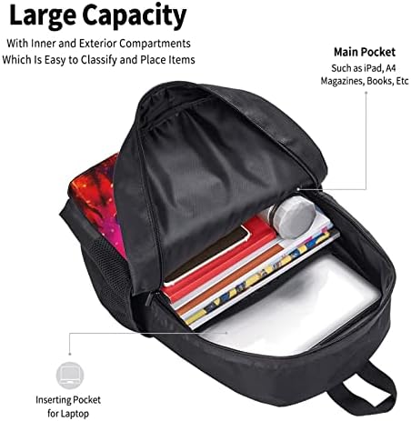 NSMB Monsters ruksak Ergonomska stražnja jastučića izdržljiva torba za laptop Velika torba za knjige
