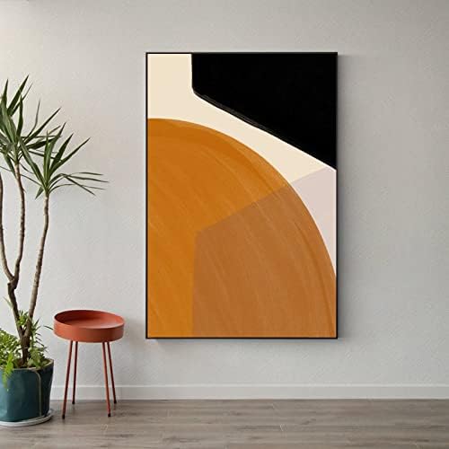 ZZCPT ručno oslikana uljana slika na platnu Sažetak, moderna minimalistička apstraktna geometrijska uljana slika
