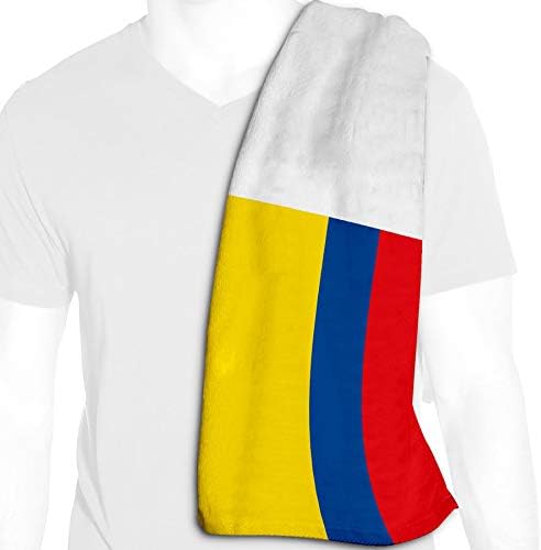 Exprestbest ručnik za hlađenje mikrovlakana - 12in x 36in - Zastava Kolumbije - Kolumbija