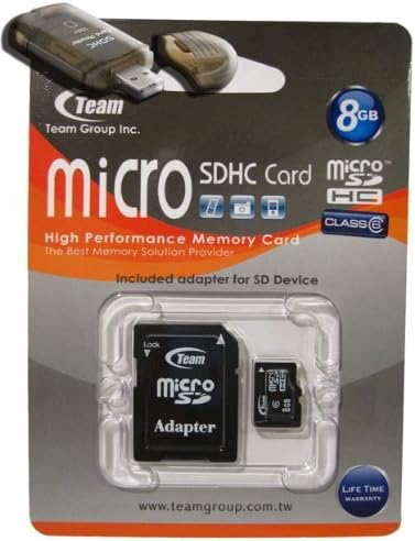 8GB Turbo klase 6 MicroSDHC memorijska kartica. Velike brzine za Nokia Twist 7705 X3 X6 dolazi sa besplatno