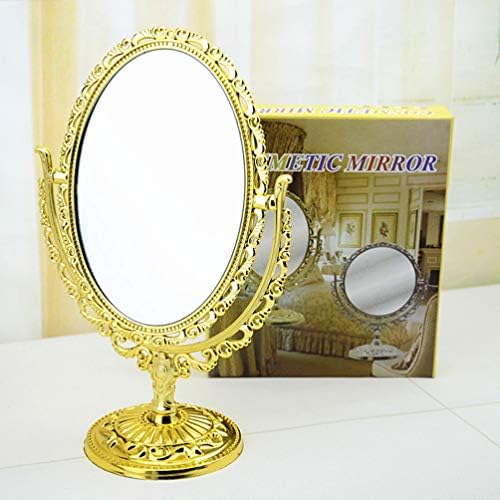 BESPORTBLE mali stolno ogledalo za toaletno ogledalo stolno ogledalo Vintage ogledalo za šminkanje
