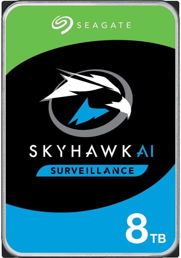 Seagate Skyhawk AI 8TB video internog tvrdog diska HDD - 3,5 inča SATA 6GB / S 256MB predmemorija