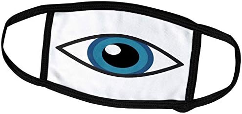 3Droza Eye, Slika za oči na bijeloj pozadini - poklopci za lice