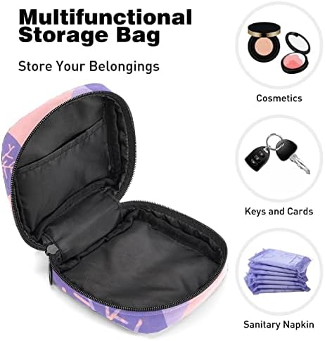 Torba za čuvanje higijenskih uložaka apstraktna tekstura torba za držač menstrualnog perioda prenosiva