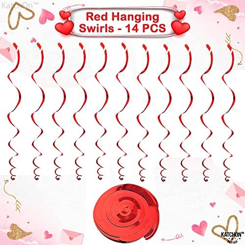Slatka, viseća srca Odlikovanja valentina - pakovanje od 30 | Dekoracija dnevnog zaljubljenih |