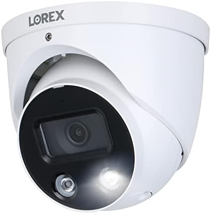 Lorex 4K Ultra HD pametna dispermentalna sigurnosna kamera na otvorenom, 2,8 mm fiksni objektiv i