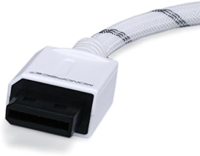 Monoprice 6-Feet Audio Video ED komponentni kabl za Wii i Wii U-White
