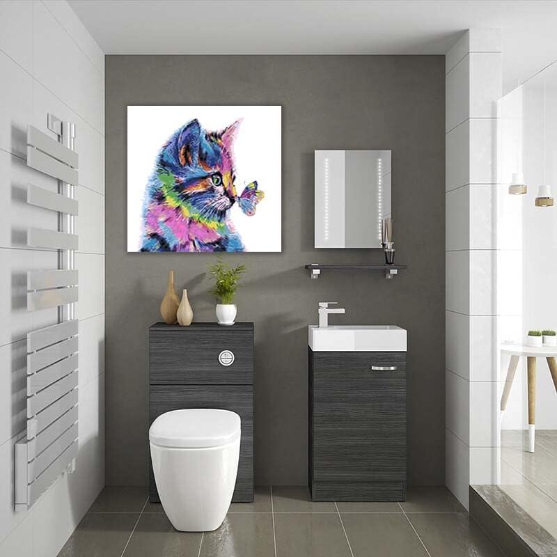 ZYCH ulje na platnu životinja mačka pro leptir platno zid umjetnost moderna umjetnost rad dekoracija doma