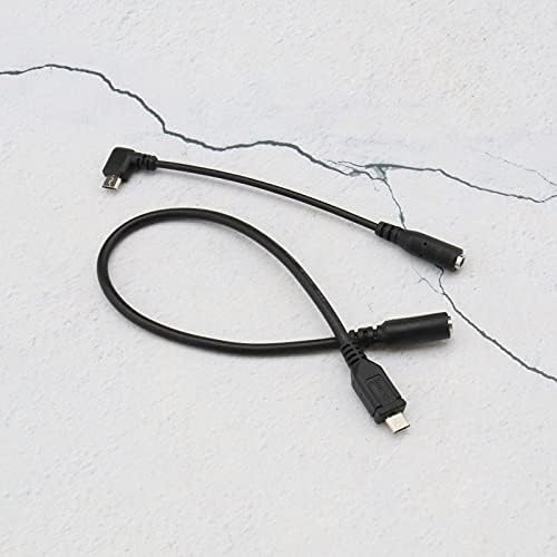 Sing F LTD 2pcs DC Power 3,5mm Ženska do Micro USB 5pin muški adapter kablovski slušalice za slušalice za slušalice