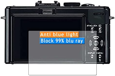 Vaxson 3-pakovanje anti plavog zaštitnika zaslona, ​​kompatibilan sa Leica D-LUX 5 D-LUX5 TPU zaštitnici za