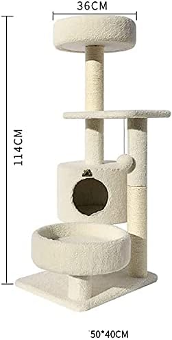 Haieshop Cat Tree Condo mačji toranj za grebanje veliki toranj za penjanje na mačje drvo za zatvorene mačke