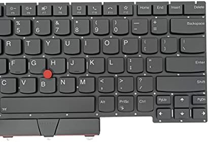 Zamjenska tastatura za Lenovo Thinkpad E14 Gen 2 Laptop sa pozadinskim osvjetljenjem američkog