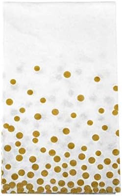 Lillian Collection ručnik poput gostiju | Zlatni konfeti | Pakovanje od 18