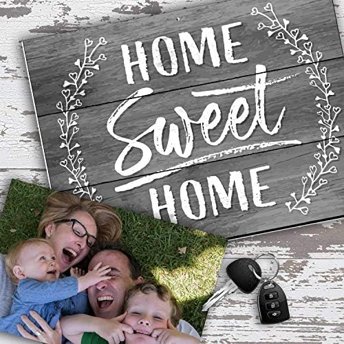 Bigtime znakovi Home Sweet Home znak-11.75 inch x 9 inch .25 u debelim čvrstim PVC znakovima dekor