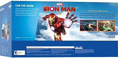 Sony Playstation VR Marvelov Iron Man VR paket: Playstation VR slušalice, kamera, 2 Move kontroleri