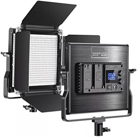 LMMDDP 660 LED video svjetlo zatamnjeno BI-Color LED panel sa LCD ekranom za studio, fotografija