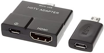 RML Micro USB 2.0 MHL za HDMI M / F adapter crni