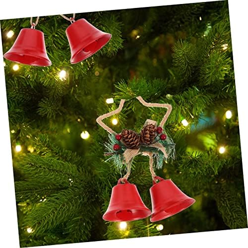 Vosarea 3pcs Iron Božićni Bells Početna Dekoracija Retro dekor Božićni dekor Viseći dekor za kućni