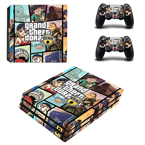Za PS4 normalne igre Grand GTA Theft i auto PS4 ili PS5 kožna naljepnica za PlayStation 4 ili 5 konzolu i kontrolere
