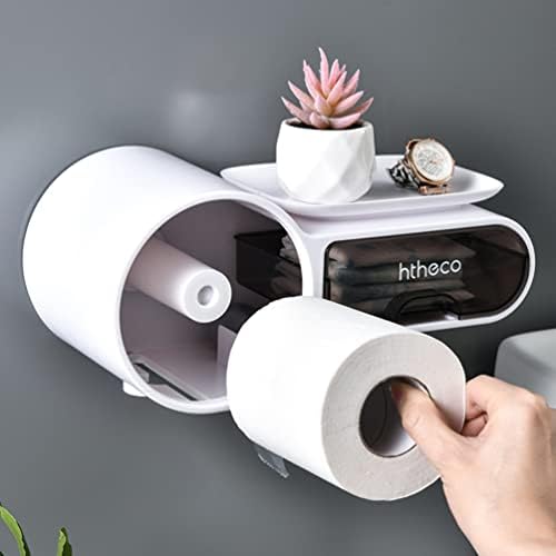 VeeMoon tkiva toaletni toaletni kolut raspršivač zidnih toaletnog papira Držač kutija za toaletna tkiva za kupaonicu