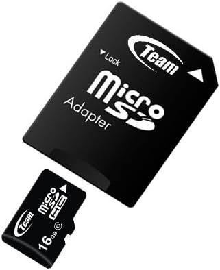 16GB Turbo brzina klase 6 MicroSDHC memorijska kartica za VERIZON EXILIM NX9250 LG DARE. Kartica za velike brzine