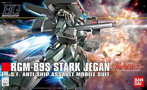 Bandai Hobby - 104 RGM-89S Stark Jegan, Bandai HGUC 1/144 model Kit