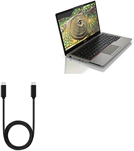 Boxwave Cable kompatibilan sa Fujitsu Lifebook U7312 - DirectSync PD kabl - USB-C do USB-C, tip C pletenica