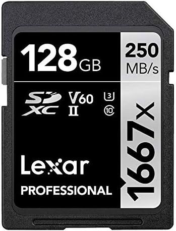Lexar LSD128CBNA1667 profesionalna SDHC / SDXC 1667x UHS-II 128GB memorijska kartica
