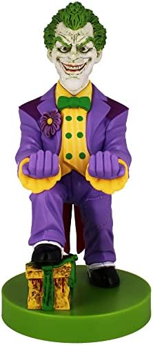 Exquisite Gaming Cable Guys: DC Comics-Joker, 8 visoka PVC statua, zvanično licencirana, držač kontrolera