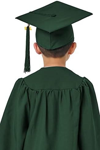 GraduatePro Matte 2023 matura u vrtiću kapa i haljina sa resicama za predškolsku djecu