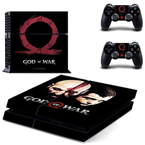 Game God Best Of The War PS4 ili PS5 skin naljepnica za PlayStation 4 ili 5 konzolu i 2 kontrolera naljepnica