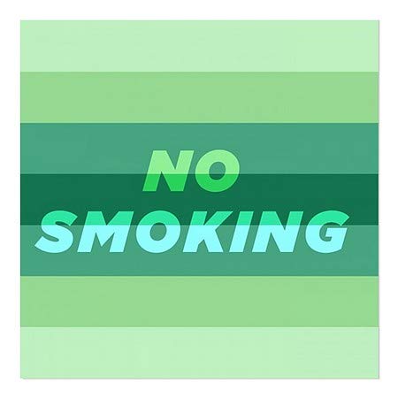 CGsignLab | Ne pušenje -Modern gradijent prozor Cling | 8 x8