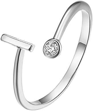 2023 Nova modna obložena uvodna slova sa dijamantnim prstenom dame nakit tinejdžeri nakit