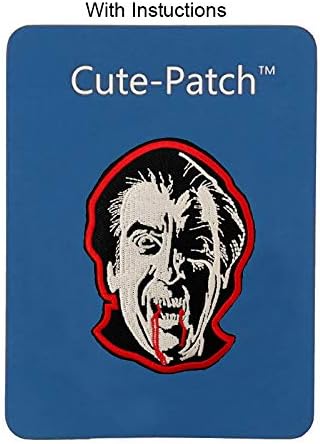 Cute-flaster grof Drakula Christopher Lee vezeno željezo za šištanje na patch horor monster pokloni