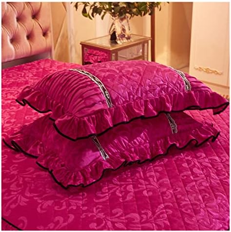 KFJBX 2pcs baršunasti četvorki jastuci za krevet za krevet Kućni dekor pravokutni jastuk zima toplo mekano