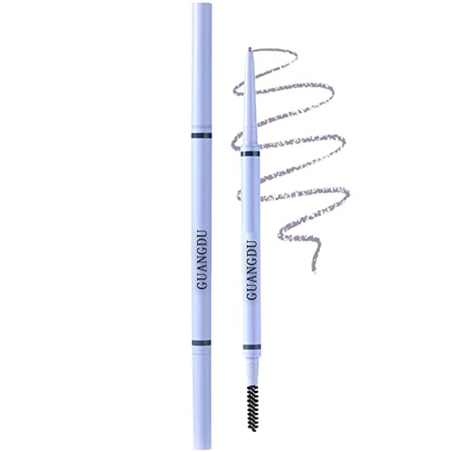 Tanka vodootporna olovka za obrve, olovke za obrve sa mekom četkom 2-u-1, dugotrajni alat za šminkanje