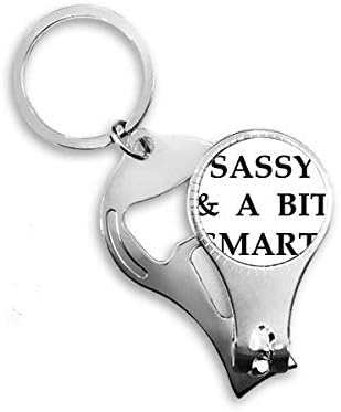 Klasični sassy bit pametni assinging dizajn za nokte na noktiju prstenastim ključem