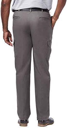 Haggar muške Comfort Stretch Classic Fit stan ispred tereta pantalone - redovne i velike & amp; Visok veličine