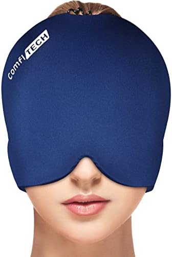ComfiTECH Migraine Ice Head Wrap, headache Relief Hat for Migraine & LOVEHOME lumbal Support jastuk