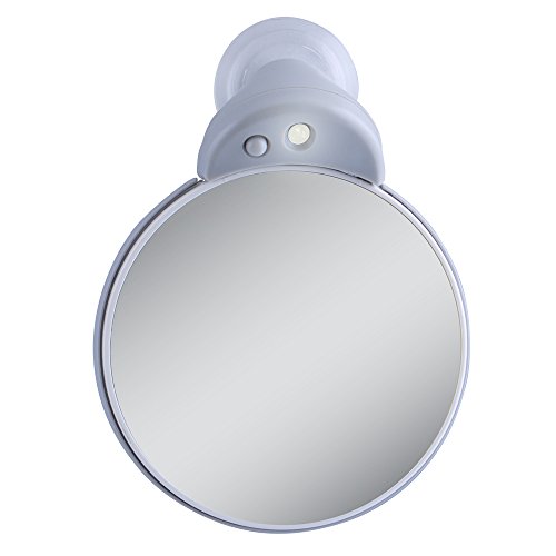 Zadro dvostrano 10x/5x uvećanje LED osvijetljeno kompaktno putovanje lagano prijenosno ogledalo