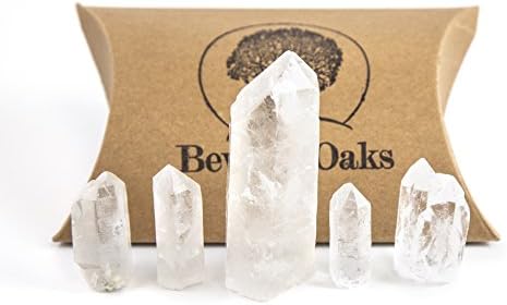 Beverly Hraxs A-Clear Clear Kvarcne kristalne točke - Izlečenje kristala Kućni dekor - Nabijeni alati za kristalnu