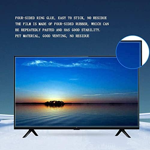 Kelunis Anti UV TV zaštitnik zaslona, ​​smrznuti film za filtriranje protiv sjaja / anti plavog svjetla