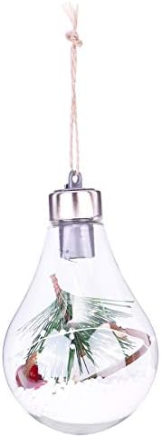 1 kom božićno drvo Decor Ball Light LED Sijalice Božić viseća dekoracija Kućni dekor za proslavu