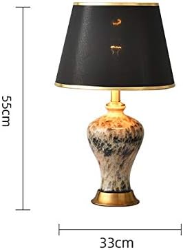 No-Logo Wajklj Kineski stil Print keramičke stolne svjetiljke za spavaću sobu dnevni boravak